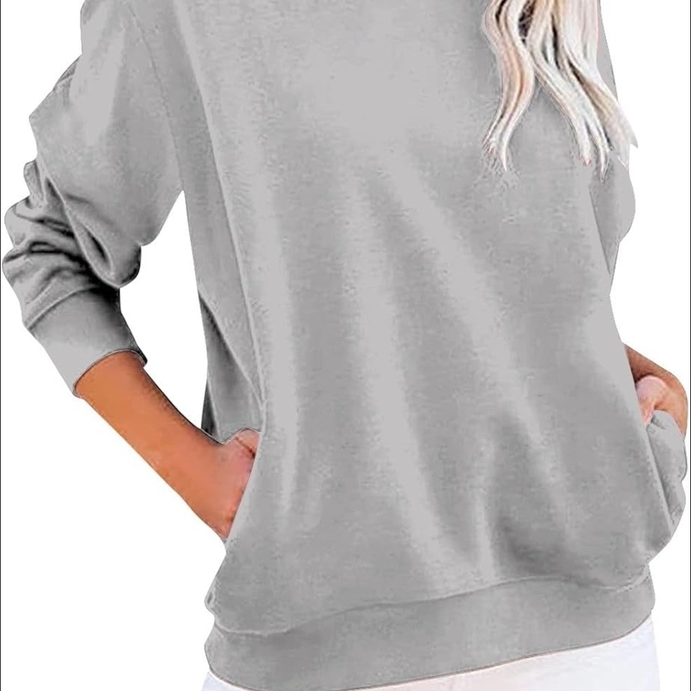 Classic Gray Women's Sweatshirt